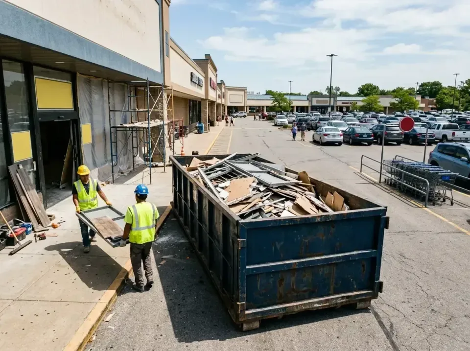 retail-store-renovation-debris-003 — frequently asked questions, Roll-off Dumpster Rentals in Monroe, GA
